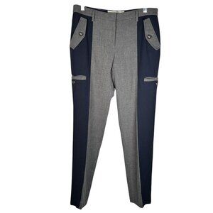 Anthropologie Leifsdottir Size 4 Pants Colorblock Office Brunch